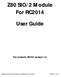 Z80 SIO/2 Module For RC2014 User Guide