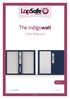 The indigowall. User Manual. 2 of 2. Date: June 2016 Version: 1 LPL16_V1_02