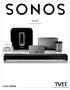 WELCOME USING SONOS COPYRIGHT TVTI ALL RIGHTS RESERVED