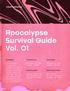 Apocalypse Survival Guide Vol. 01