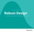 your companion on Robust Design an industry guide for medico and pharma