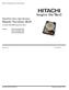 Hard Disk Drive Specification Hitachi Travelstar 4K40