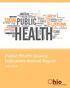 PHYSICAL PERSONAL. Public Health Quality Indicators Annual Report HEALTHY STATUS CARE SCIENCE STRESS ENVIRONMENT ENVIRONMENTS NATURAL DETERMINANTS