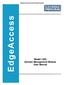 EdgeAccess Universal Chassis System. Model 1502 Domain Management Module User Manual