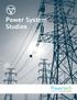 Power System Studies. The Power of Trust. The Future of Energy.