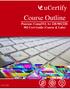 Pearson: CompTIA A / Cert Guide (Course & Labs) Course Outline. 11 Nov