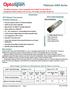 Platinum OEM Series. Datasheet PSFP-MR2T85M300. SFP Optical Transceiver Product Features. Applications. Description