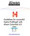 Guidelines for successful Hydra Profiling with Alwan ColorHub 6.0