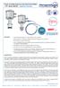 Flush-mounted pressure and level transmitters - TPF series 200/201 - Superior Precision