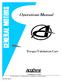 GENERAL MOTORS. Operations Manual. Torque Validation Cart. A SUBSIDIARY OF AiMCO. P/N Rev. B