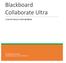 Blackboard Collaborate Ultra 2018 UT DALLAS USER MANUAL