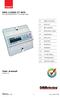 PRO-1250D CT MID DIN rail three phase four wire energy meter.