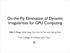 On-the-Fly Elimination of Dynamic Irregularities for GPU Computing