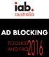 AD BLOCKING TOOLKIT. Ad Blocking: Toolkit and FAQs