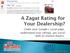 A Zagat Rating for Your Dealership? Claim your Google+ Local page, understand your ratings, get social with in-market buyers.