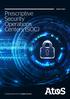 Prescriptive Security Operations Centers (SOC) Opinion Paper