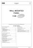 WALL MOUNTED PANEL. SECTION 2G (Rev.E) SECTION CONTENTS. Download from   Technical Manuals area. sec.2g SMYLE WALL-MOUNTED PANEL 2