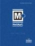 M+NetMail Client User Guide