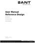 User Manual Reference Design