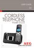 USER GUIDE CORDLESS TELEPHONE. Voxtel D235