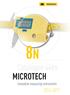 MICROTECH. Catalogue 44en MICROTECH. innovative measuring instruments