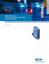 Photoelectric sensors W12-2 Laser, Photoelectric retro-reflective sensor, autocollimation