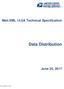 Mail.XML 14.0A Technical Specification. Data Distribution. June 25, DD-14.0A-R45.3_v1.0.docx