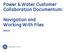 Power & Water Customer Collaboration Documentum: Navigation and Working With Files. Basics