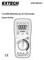 USER MANUAL. True RMS Multimeter plus IR Thermometer. Extech EX470A