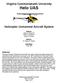 Virginia Commonwealth University. Helo UAS. Helicopter Unmanned Aircraft System. Authors: Robert A.Gleich III Robert C. DeMott II James W.