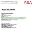 RSA NetWitness Logs. McAfee Web Gateway. Event Source Log Configuration Guide. Last Modified: Wednesday, October 11, 2017