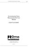 Environmental Noise Measurement Kit User Manual CK:675 & CK685