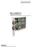 Hardware Manual ipc-i 320/PCI II Intelligent PC/CAN Interface
