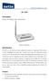 DL Description. Introduction. Feature NETIS SYSTEMS CO., LTD. Wireless 11N 150Mbps ADSL2+ Modem Router. Pictures for Reference