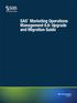 SAS Marketing Operations Management 6.6: Upgrade and Migration Guide