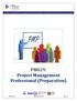 PM029: Project Management Professional (Preparation)