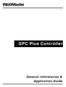 GPC Plus Controller. General Information & Application Guide