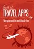 Best of TRAVEL APPS. Now go around the world hassle-free