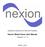 Payment Solutions for Service Providers. Nexion Stand Alone User Manual Version 3.1.0