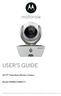 USER S GUIDE. Wi-Fi Video Baby Monitor Camera. Model: MBP85CONNECT