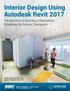 Interior Design Using Autodesk Revit 2017