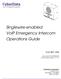 Singlewire-enabled VoIP Emergency Intercom Operations Guide