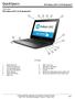 QuickSpecs. Overview. HP ProBook x G2 EE Notebook PC. HP ProBook x G2 EE Notebook PC. Front Right