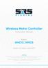 Wireless Motor Controller Instruction Manual