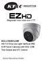 KEZ-c1TR28V12XIR HD-TVI 720p Low Light Varifocal IP66 EXIR Turret Cameras with OSD, CVBS Test Output and UTC Control
