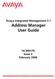 Avaya Integrated Management 3.1. Address Manager User Guide