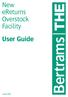 New ereturns Overstock Facility User Guide