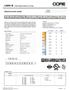 LSMW SPECIFICATION SHEET 1.5W PER FT. CRI. 1.5W Flexible Outdoor LED Strip FEATURES SPECIFICATIONS ORDERING GUIDE LSMW-15 50,000 HOURS