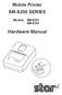 Mobile Printer SM-S200 SERIES Models: SM-S201 SM-S202 Hardware Manual