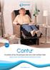 Repose. new. A cushion of air, for pressure care, on a riser recliner chair. Repose Contur, riser recliner pressure redistribution overlay